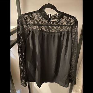 Kara and Kate Black lace top